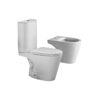Combo de sanitarios Ferrum Marina inodoro, deposito y bidet