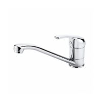 Griferia Monocomando Cocina Canilla Cromo Tauro Cartucho 40mm