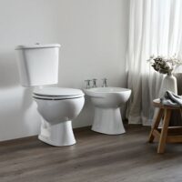 Inodoro Ferrum Andina Corto Blanco - Imagen 3