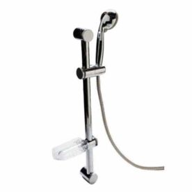 Barral Con Ducha Manguera Y Duchador De Mano Tauro Exterior Columna