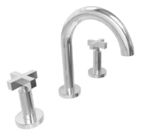 Griferia Hidromet para lavatorio Look Cromo