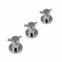 Griferia Hidromet para bidet Triply Cromo