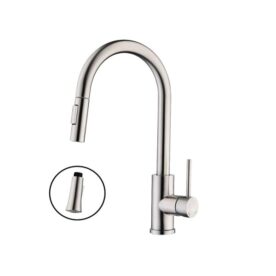 Griferia Monocomando Cocina Pico Extensible