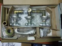 Griferia de lluvia ducha Piazza Satinado Vintage - Imagen 2