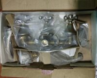 LIQUIDACION Griferia de lluvia ducha Piazza Modena Satinado Oro Vintage - Imagen 2