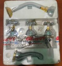 Griferia de lluvia ducha Stalgrif Cromo Oro - Imagen 2