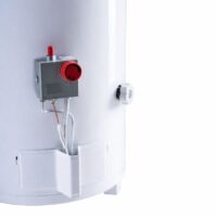 Termotanque multigas Sherman 80 Lts de Pie Blanco Superior - Imagen 2