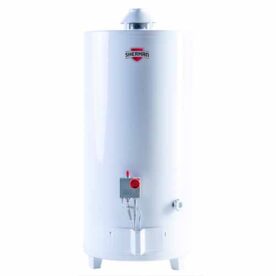 Termotanque multigas Sherman 80 Lts de Pie Blanco Superior