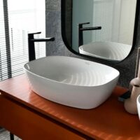 Lavatorio Apoyo Bacha Ferrum Tori Rectangular - Imagen 2