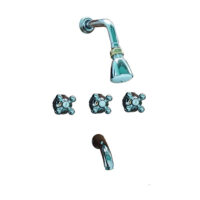 LIQUIDACION Griferia de Lluvia Ducha Roca Max Cromo Oro