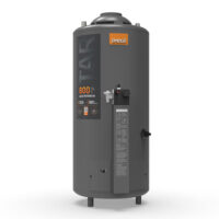 Termotanque gas Emege 800 Lts Alta Recuperacion Gris