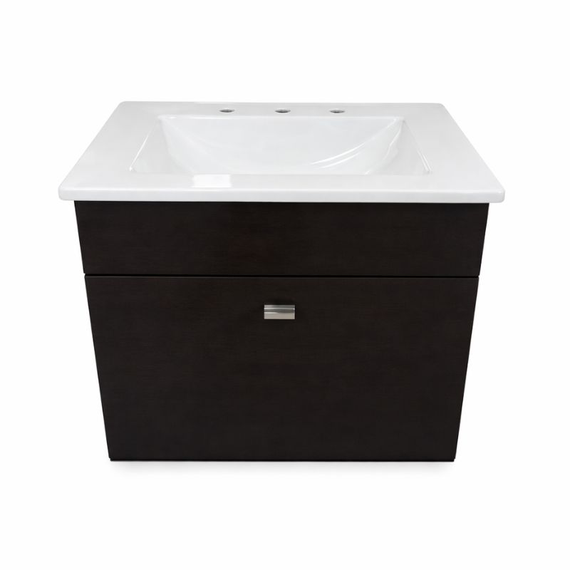 Vanitory Colgante Lanin 60 Cm Wengue Bacha Marmolina Vanitory Colgante Lanin 60 Cm Wengue Bacha Marmolina - Imagen 1