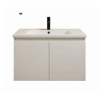 Vanitory Colgante Mh 60 Cm Blanco Bacha Loza