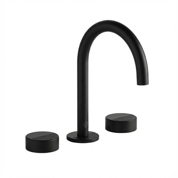 griferia lavatorio fv grip negro mate Griferia FV para Lavatorio 0207/L8 Grip Negro Mate - Imagen 1