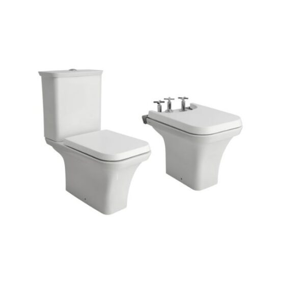 Combo de sanitarios Ferrum Milena inodoro, deposito y bidet