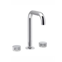 Griferia Peirano para lavatorio Cromo Fabric 60-100