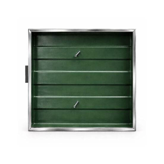 Tapa Cámara De Chapa 60x60 Liviana Borde Acero