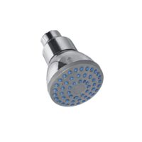 Lluvia Ducha para baño cromado Anti Calcarea Repuesto 6,5cm