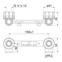 Codo Doble Termofusión Fv Tf.310.20 Para juego Exterior - Imagen 2