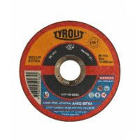 Disco De Corte Metal Tyrolit Secur 4" - 115 X 1.6mm Color Negro