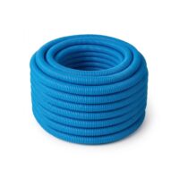 Manguera Anillada Pileta Barrefondo 1 1/2 x 30 Mts Pulgada Celeste