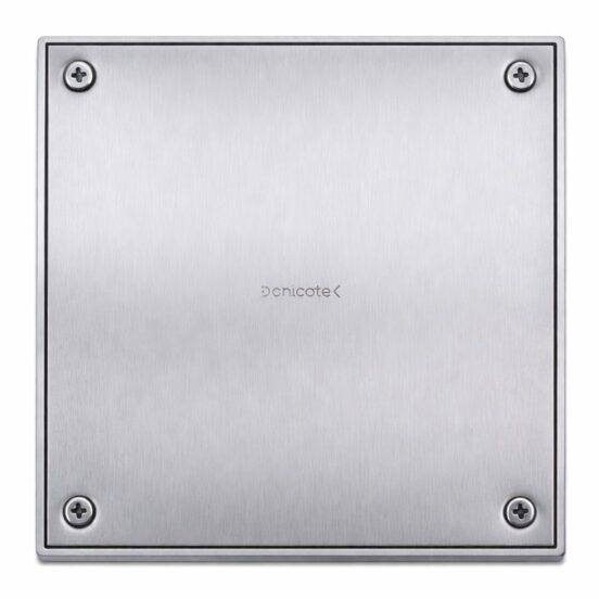 Tapa Ciega Rejilla De Acero 20x20 Reforzada Con Marco Chicote