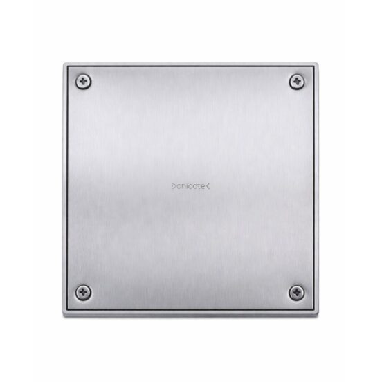 Tapa Ciega Rejilla De Acero 15x15 Reforzada Con Marco Chicote