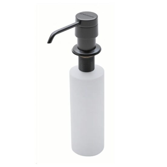 Dosificador Detergente Jabon Johnson Negro Mate