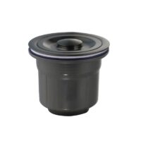 Bacha Simple Peirano 75 x 45 x 22 cm Brushed Gun Metal Negro Mate - Imagen 4