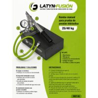 Bomba Manual Prueba Presion Hidraulica 25 Kg Latyn Bm 800 - Imagen 2