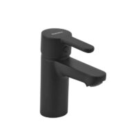 Monocomando Peirano para lavatorio Adra 60 - 203 Black Negro