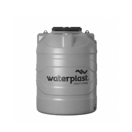Tanque De Agua Waterplast 1000 Lts Gris Dual Soplado