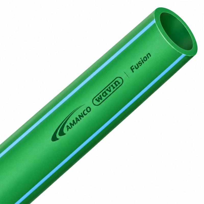 caño termofusion agua fria Caño Tubo Termofusion 63 mm x 4 Metros PN12 Agua Fria - Imagen 1