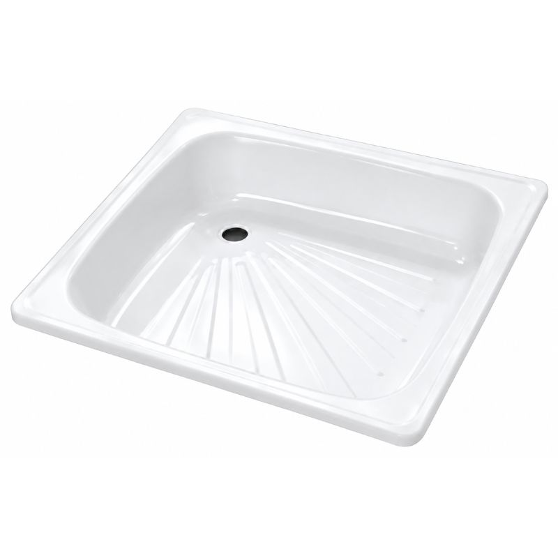 receptaculo capea roca Receptaculo de chapa Roca Capea 80 x 80 Antideslizante - Imagen 1