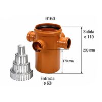 Desengrasadora Awaduct 110 a 63 Con Sifón y Filtro Difusor Cocina (6070) - Imagen 2