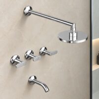Griferia FV para bañera y ducha Lluvia 0103/R1 Lever Cala Cromo - Imagen 2
